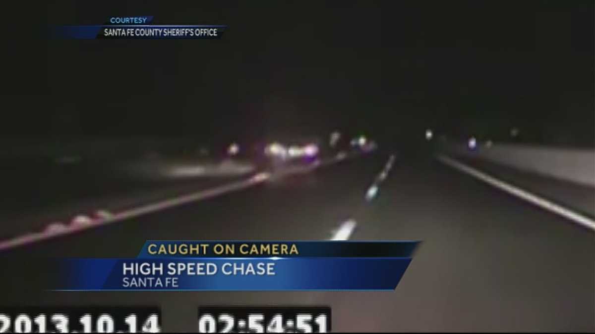 High-speed chase caught on camera