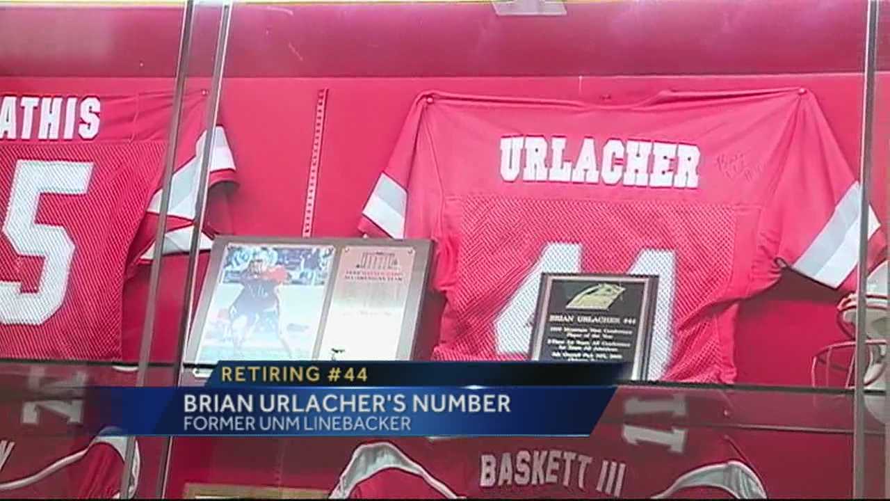 brian urlacher unm jersey