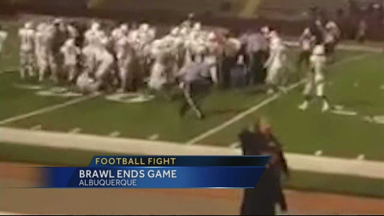 Brawl Ends Albuquerque Football Game