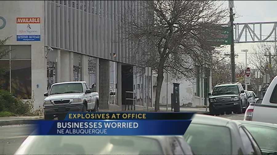 Businesses near the probation and parole offices say, bomb scares have cost them time and money.