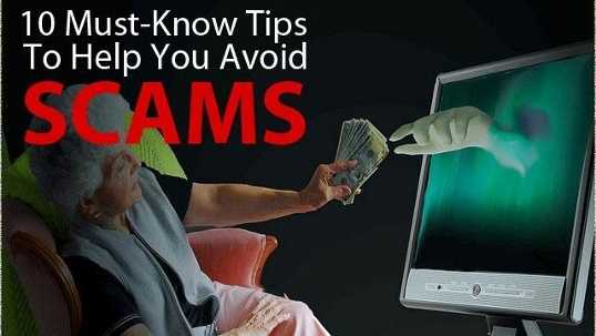 10 Must-know tips to help you avoid scams