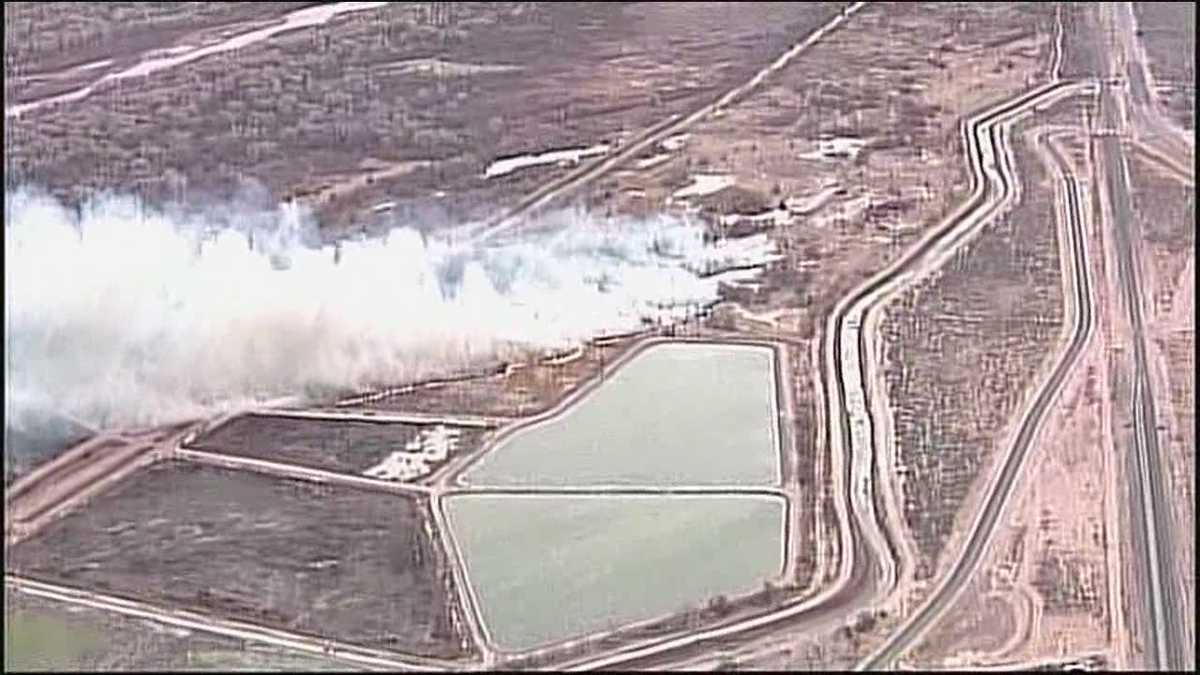 Photos Fire burns on the Isleta Pueblo