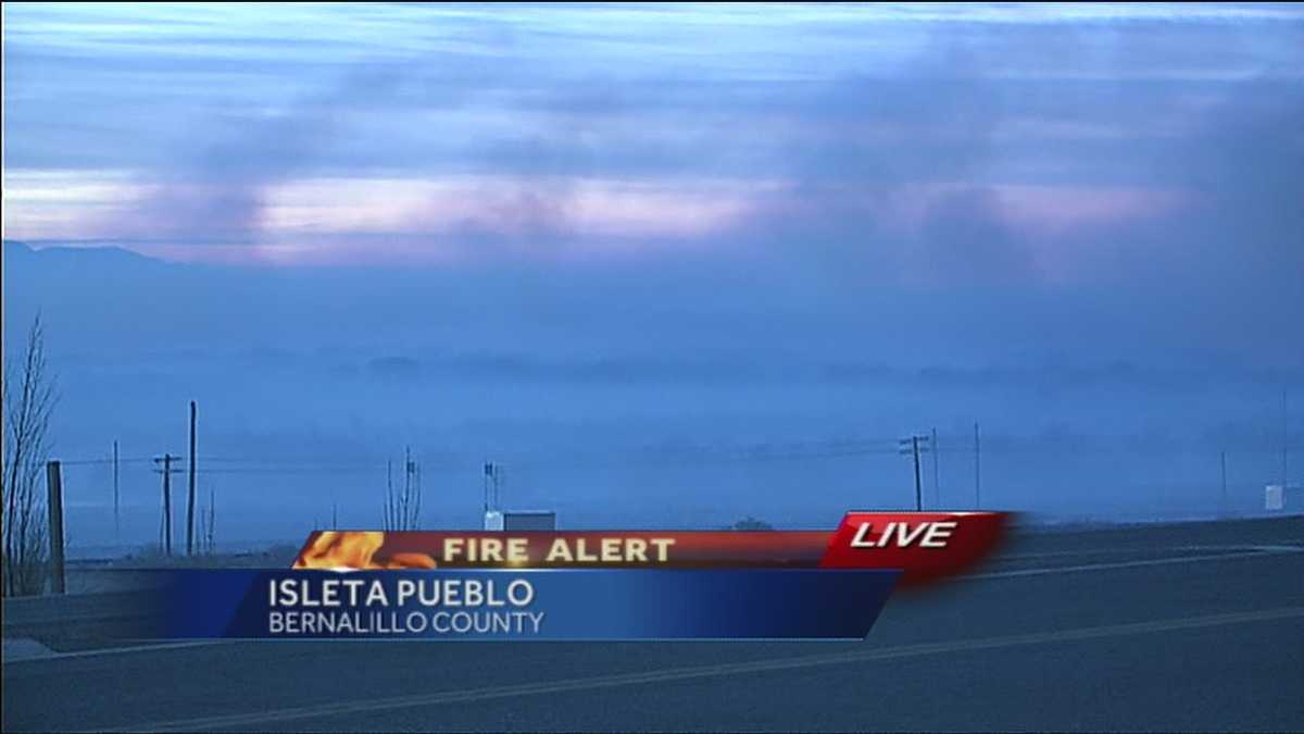 Isleta Pueblo fire now 446 acres
