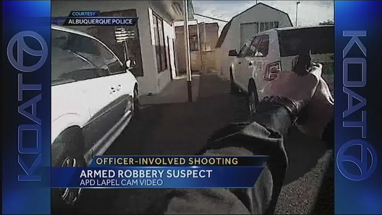 Dramatic Video Shows Officer Shooting Armed Suspect