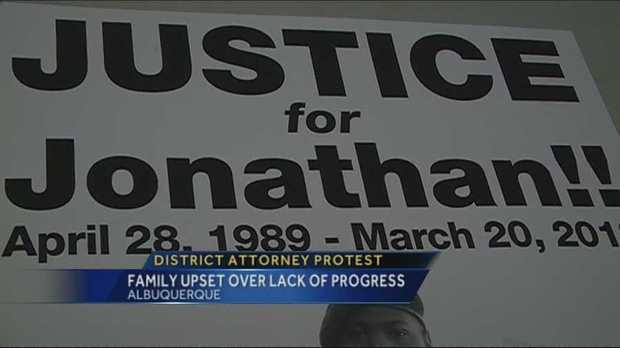 A group will hold a peaceful protest outside the Bernalillo County District Attorney's Office Friday.