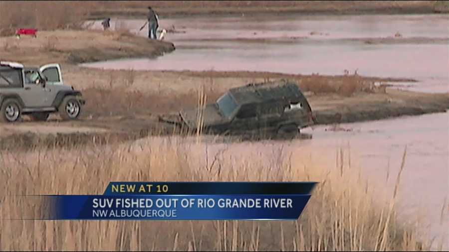 Crews had to fish an SUV out of the Rio Grande over the weekend.