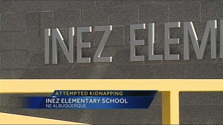 APS officials said an Inez Elementary student told authorities a strange man approached him on his way to school.
