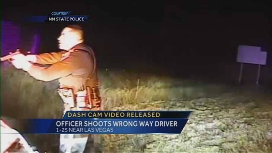 NMSP release video of driver who went wrong way, got shot by police