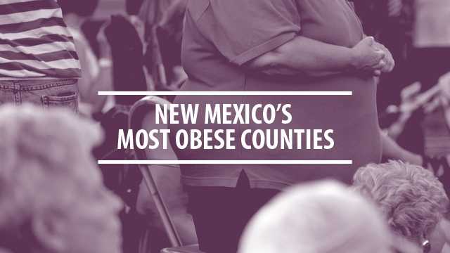See which New Mexico counties have the highest percentage of obese residents. 