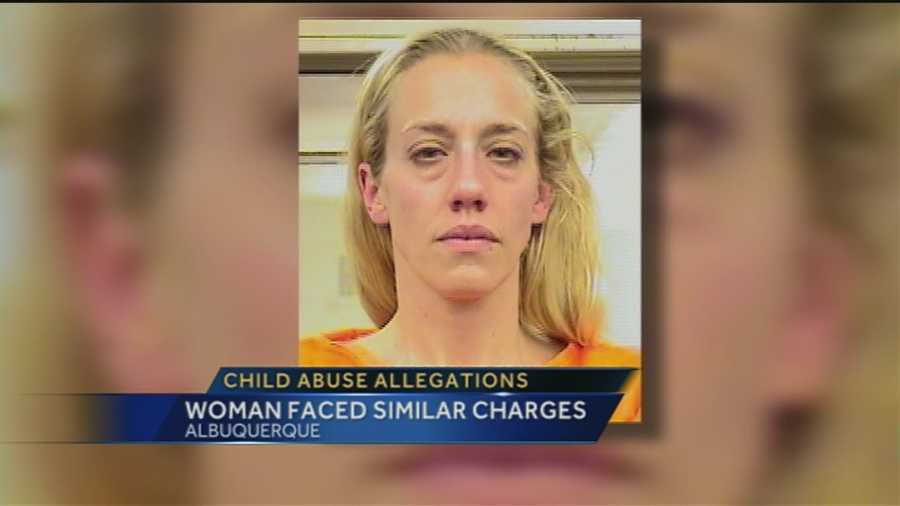 A woman accused of whipping and torturing her 4-year-old daughter faced a judge Wednesday.