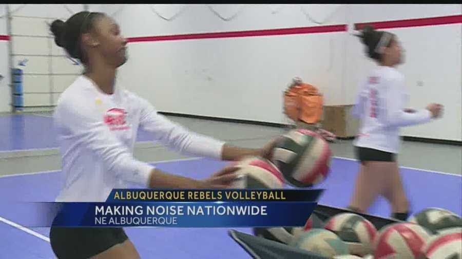 Albuquerque Rebels Volleyball Club, made up of NM's top high school players, finds success, national attention