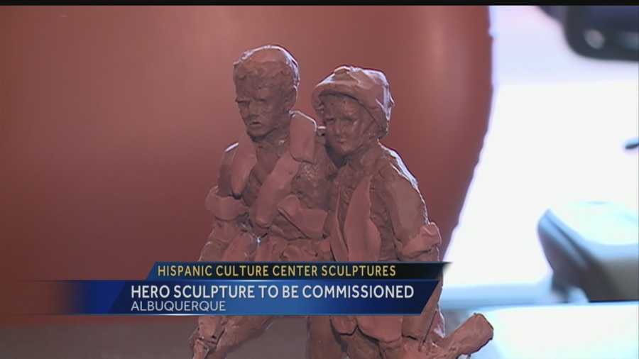 Regina has the full story on the Hispanic Culture Center Sculptures