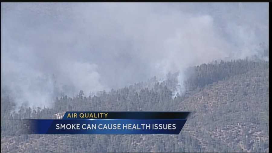 Health officials keep close eye on wildfire smoke