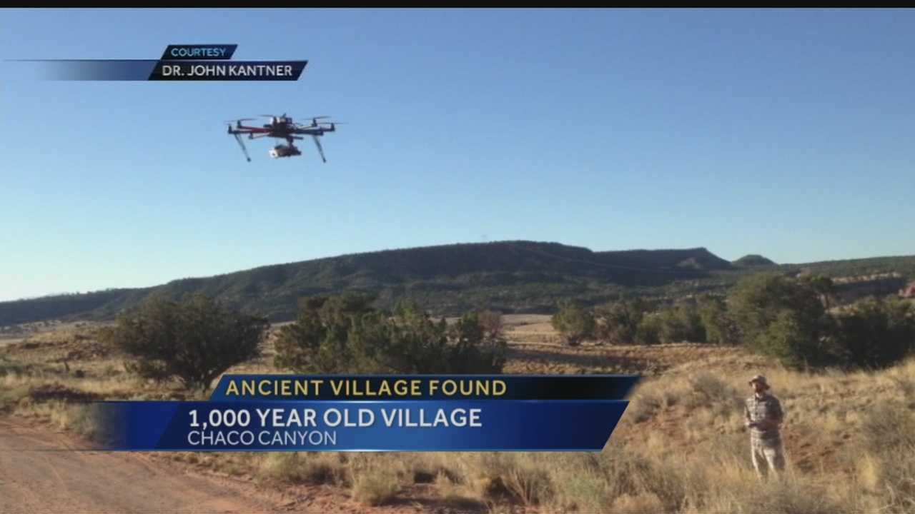 Drone locates 1 000 year old New Mexico village