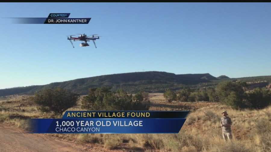 Drone used to unearth 1,000-year-old Chaco Canyon village