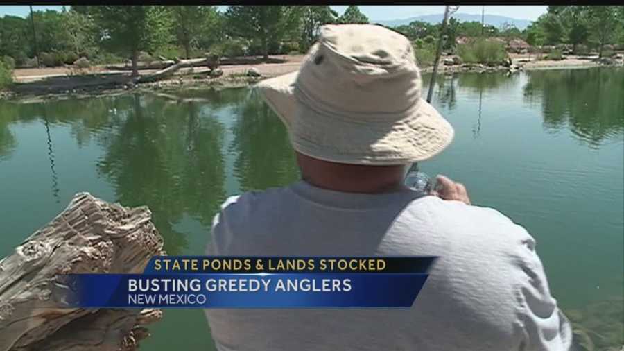 New Mexico's lakes and ponds will soon be stocked with fish and officers will do random patrols to make sure anglers are following the rules.