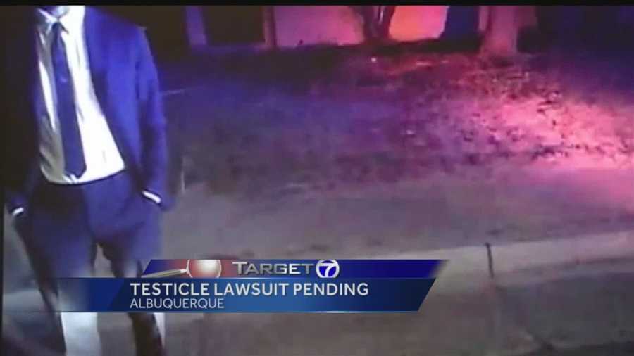 An attorney said his client’s testicle was shattered by a cop, and his client plans to sue.