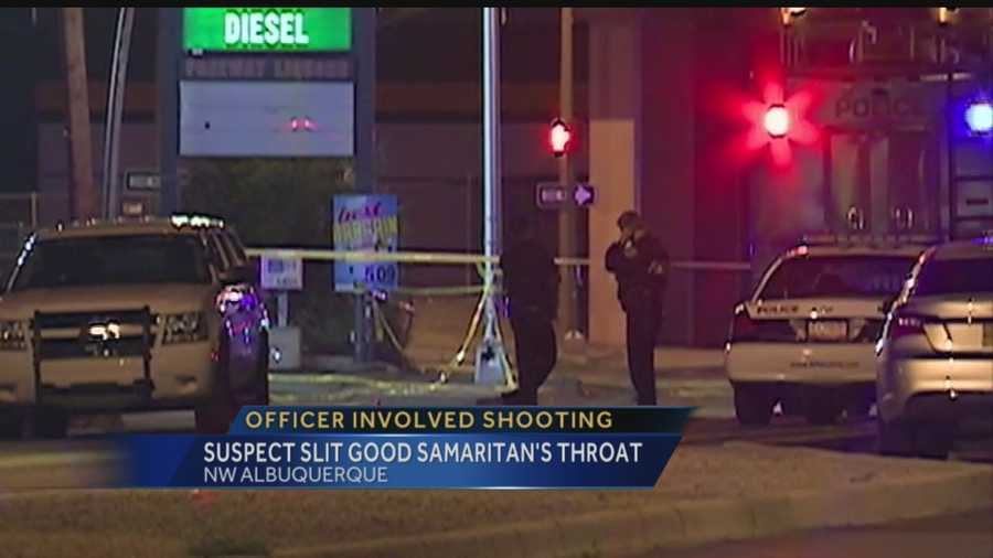 The man shot and killed Thursday night by officers told police to shoot him moments before the fatal gunfire.
