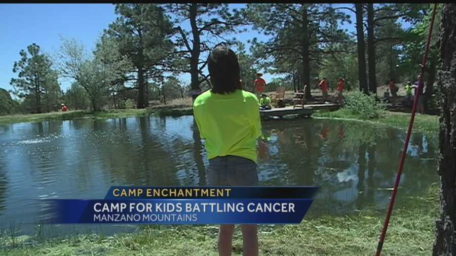 Orlando takes a look at what's going on at a camp for some of New Mexico's youngest cancer patients -- it's a place where kids can take a break from hospitals and treatment to just be kids.
