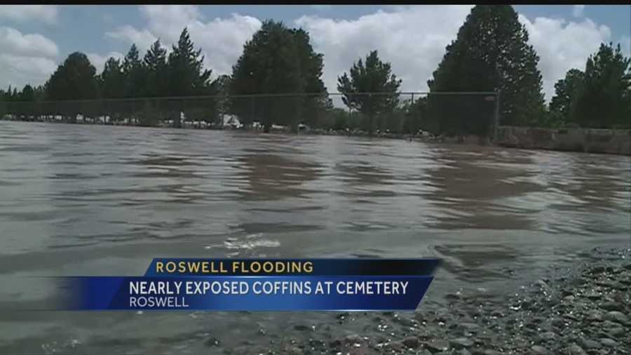City-run cemetery receives brunt of storm damage