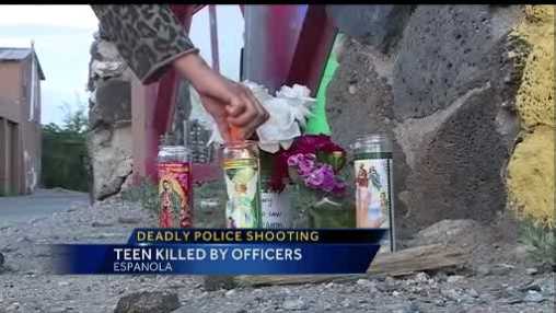 Today state officials confirm, Espanola police shot and killed a 16 year old boy.