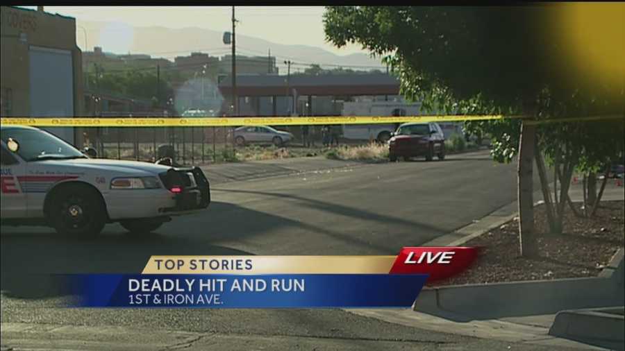 Police say someone is dead after an early morning hit and run in downtown Albuquerque.