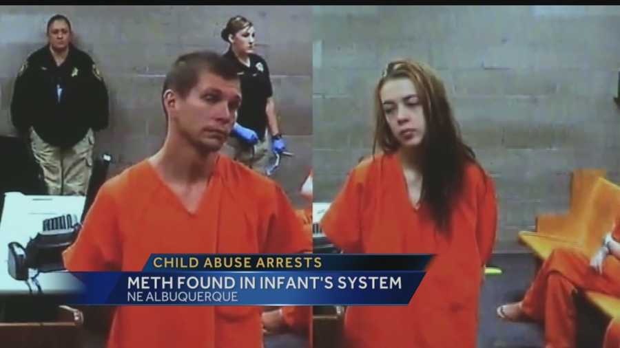 Albuquerque Police think a 22-month-old infant may have ingested illegal drugs, and now the parents face child abuse charges