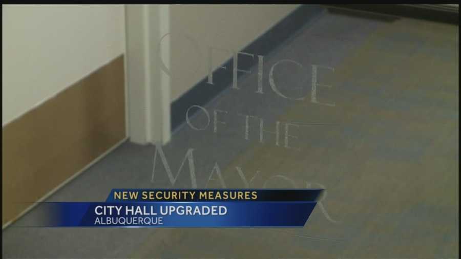 The city isn’t only responding to anti-police brutality protests with undercover operations: new security doors are being installed in City Hall.