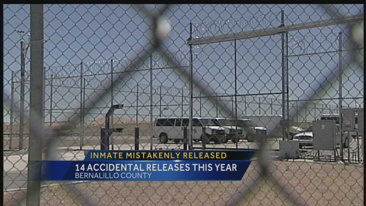 14 mistakenly released from Bernalillo County jail this year