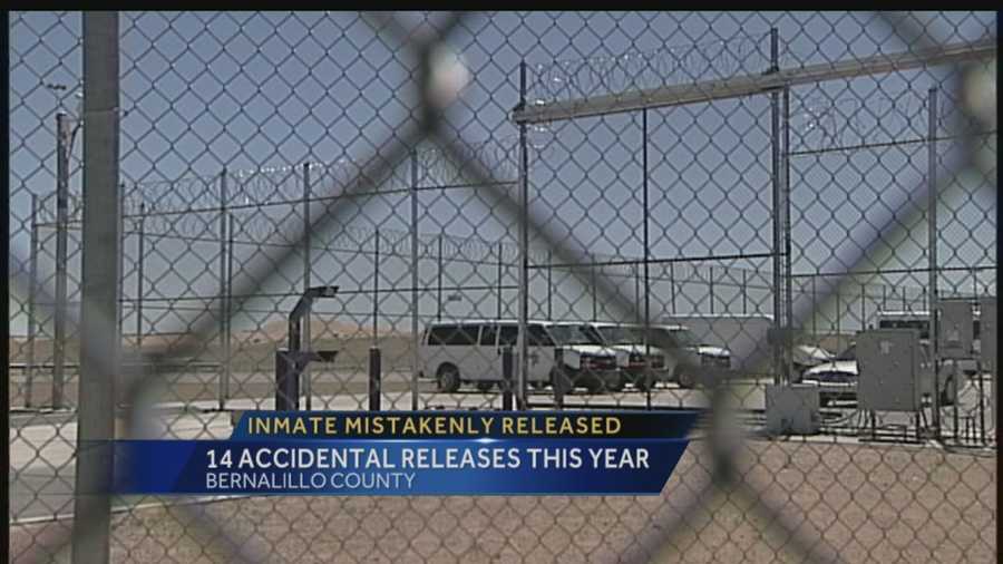 Right now an inmate is back behind bars after receiving a short taste of freedom.