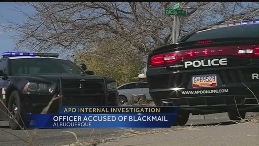 An Albuquerque police officer is under internal investigation.