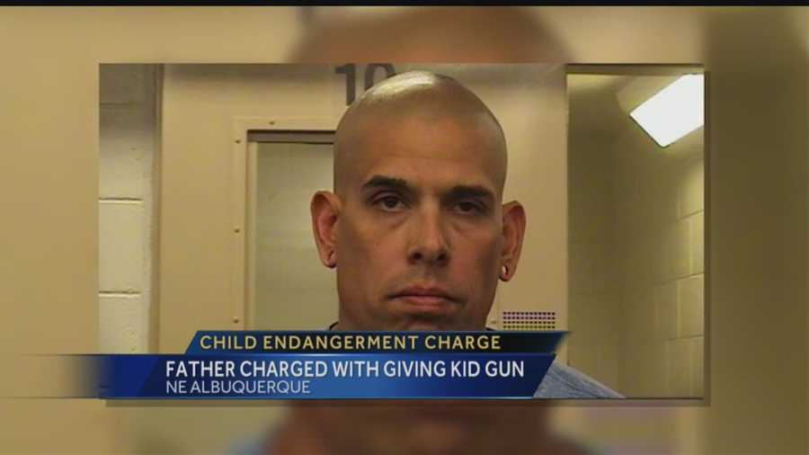 An Albuquerque dad is in serious trouble -- police said he left a loaded gun with his 11-year-old daughter recently, telling her to use it for protection.
