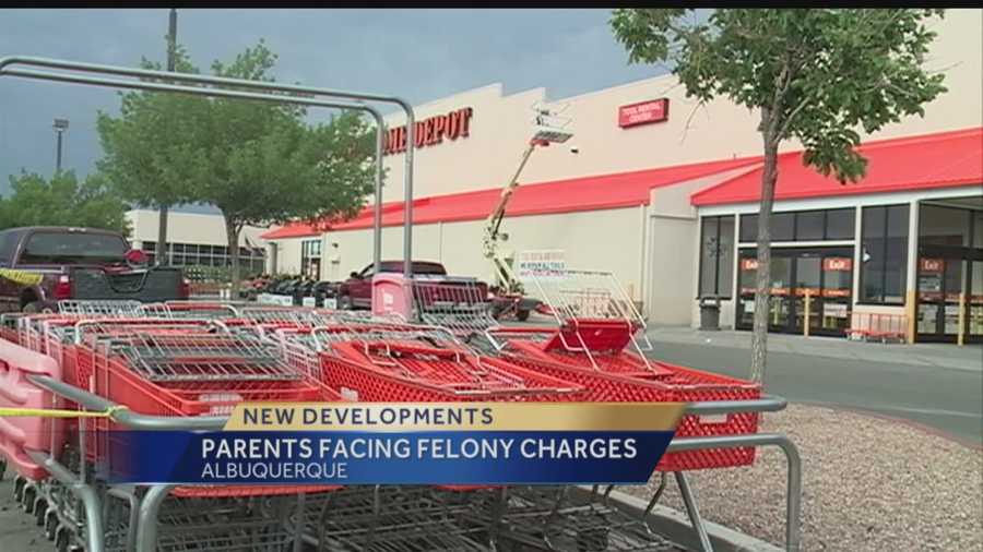Two Albuquerque parents have been arrested and charged with child abuse after police say they left their 5-year-old child in a hot truck for more than an hour Tuesday.