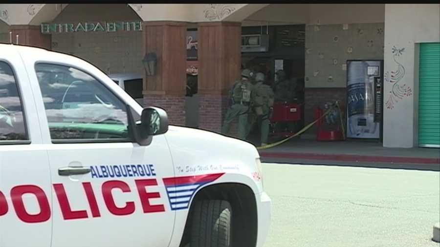 The Ranchers Market at Atrisco and Central was evacuated because of a SWAT situation Thursday.