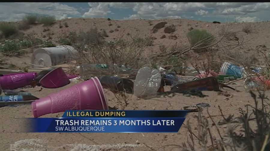 Neighbors said they're still dealing with hazardous, illegal dumping in the South Valley, and the situation doesn't seem to be getting any better.