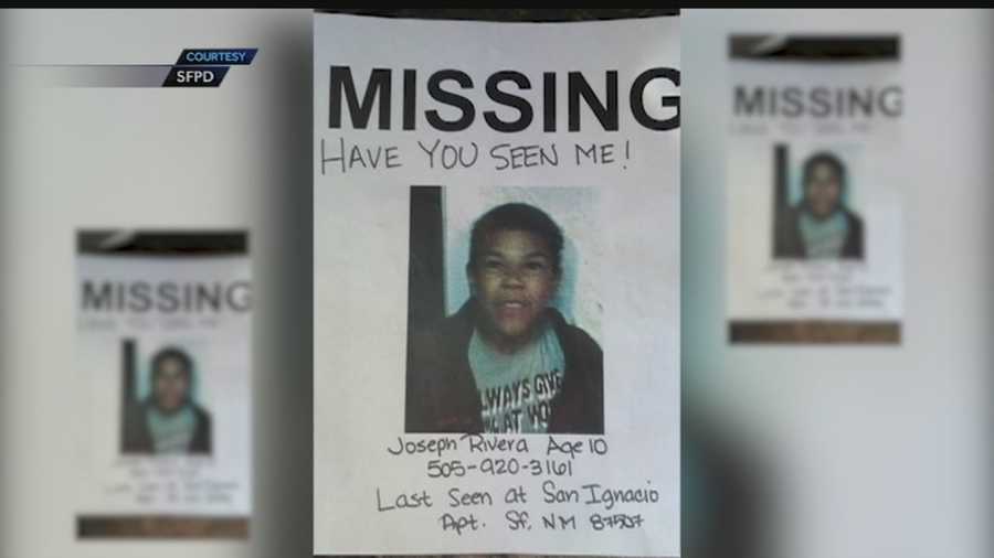 Santa Fe police have located Joseph Carlos Rivera, 10, who was reported missing overnight.