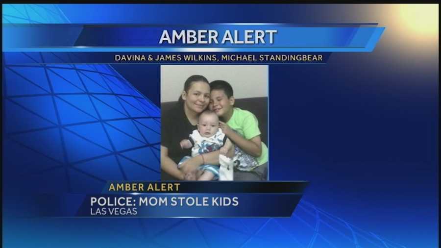 The state police and Las Vegas Police Department have issued an Amber Alert for two children.
