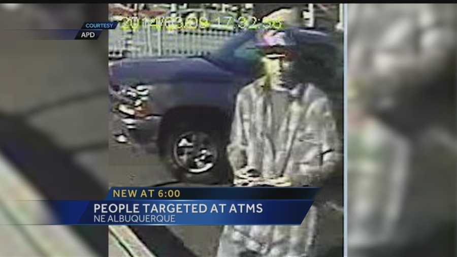Police are looking for a man who's giving a financial beating to banks across Albuquerque.