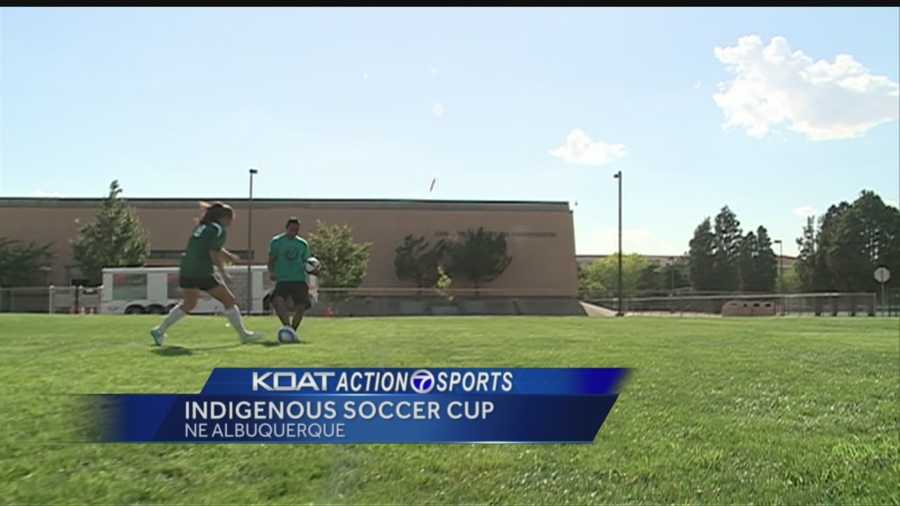 Even though the World Cup is over, soccer is played year-round. Native Americans from across the country are in Albuquerque for the Indigenous Soccer Cup.