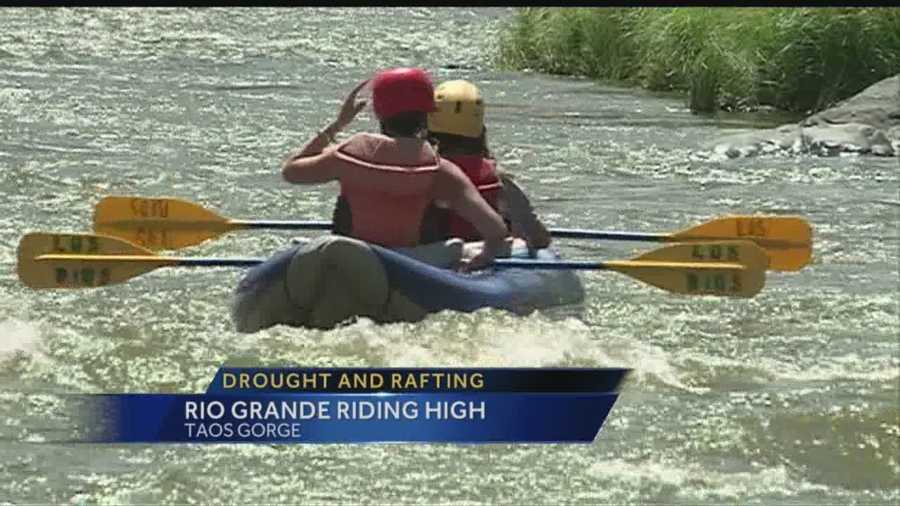 Meteorologist Byron Morton straps on life jacket and hits the rapids, to find out how the drought is affecting the rivers and the popular businesses which rely on them.