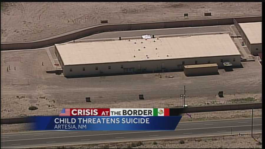 A 9-year-old at the detention facility in Artesia has threatened to take his own life if he’s deported.