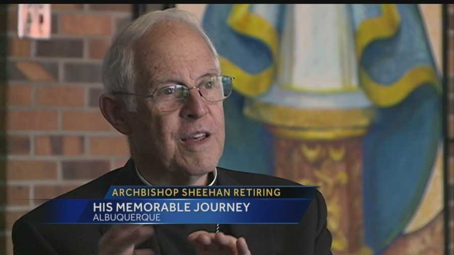 Turning 75 Archbishop Sheehan is retiring, and our Regina Ruiz talks to Sheehan about his legacy and now his new chapter in life.