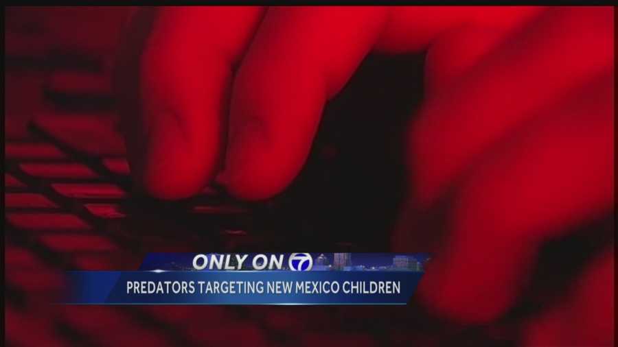 Men from other states are preying on New Mexico children online.