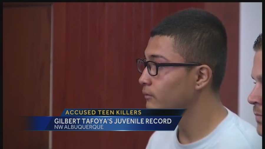 Gilbert Tafoya is one of the teens accused of beating two homeless men to death, and the 15-year-old is facing some very grownup charges.