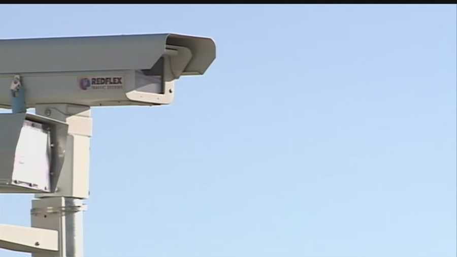Tonight two Rio Rancho councilors hashed out the pros and cons about a red light camera system.