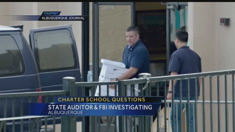 The state auditor and the FBI are taking a hard look at the man who runs four charter schools in Albuquerque. An auditor's report raises serious questions about whether he broke the law by mixing his position with the schools,  with his business.