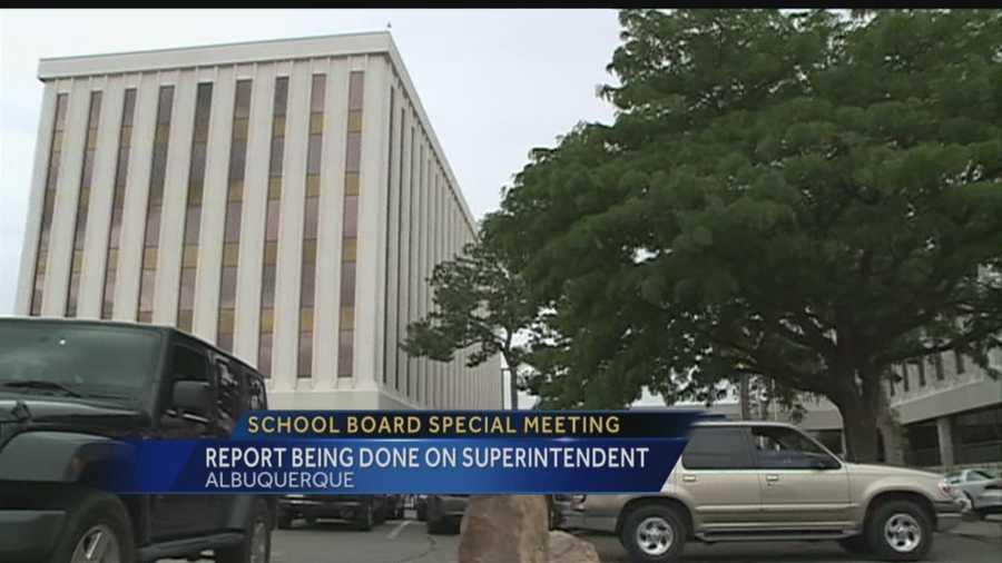 Albuquerque students don't go back to school until Wednesday. But tomorrow, there's a special board meeting about the superintendent. Exactly what will be discussed is a mystery, but we do know it involves a report on Winston Brooks.