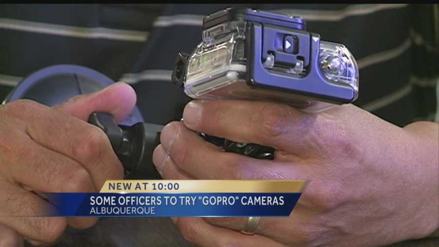 Five GoPro cameras, which each retail for about $500, were donated to APD by local retailers.