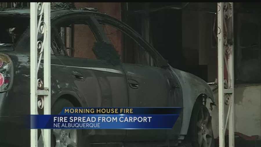 Carport Fire