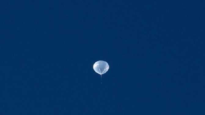 See photos a scientific balloon spotted in the New Mexico sky,